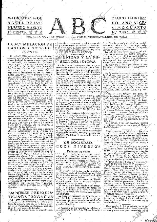 ABC MADRID 18-04-1928 página 15