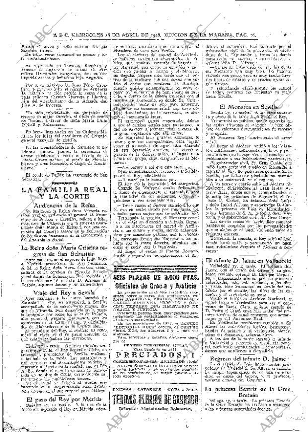 ABC MADRID 18-04-1928 página 16