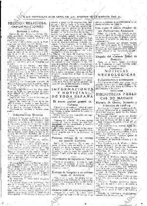 ABC MADRID 18-04-1928 página 31