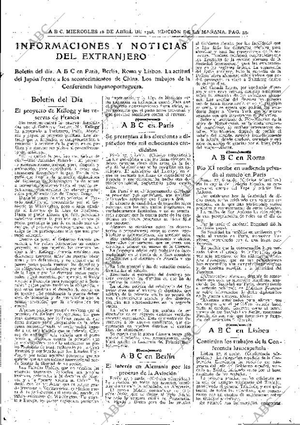ABC MADRID 18-04-1928 página 33