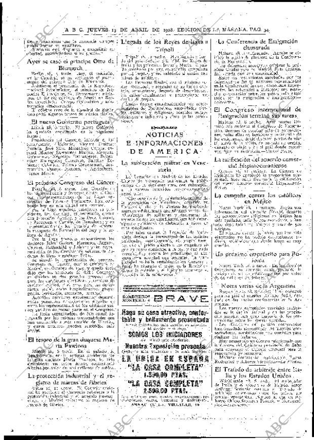 ABC MADRID 19-04-1928 página 34