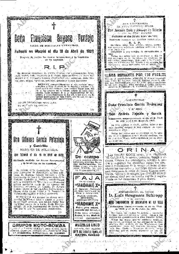 ABC MADRID 19-04-1928 página 43