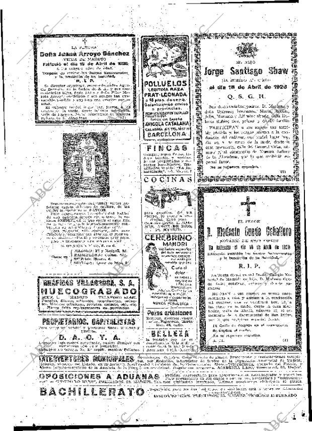 ABC MADRID 19-04-1928 página 44