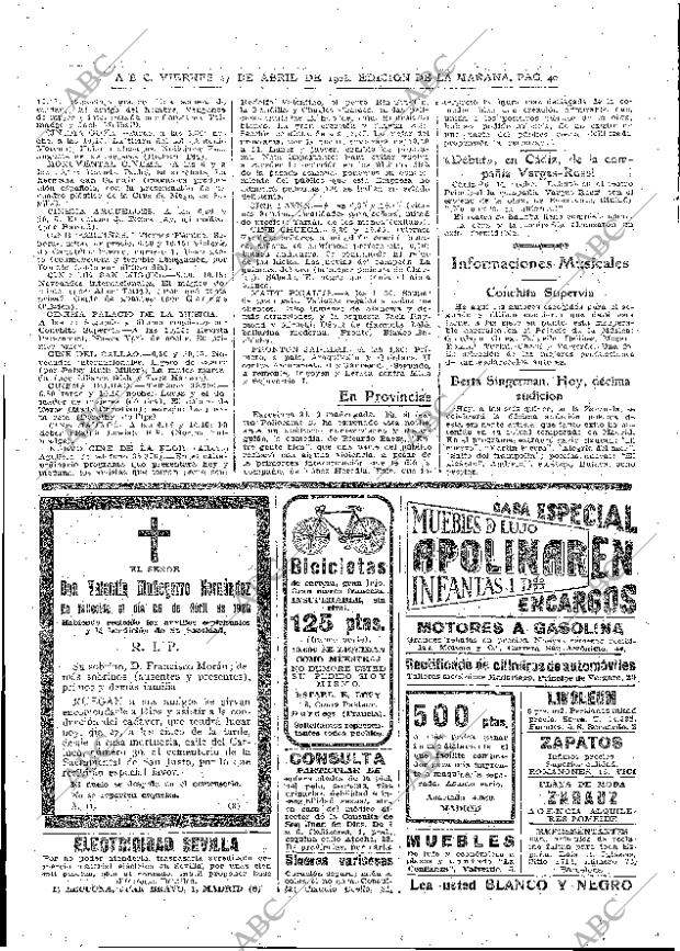 ABC MADRID 27-04-1928 página 40