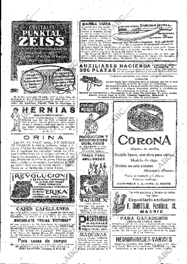 ABC MADRID 27-04-1928 página 45
