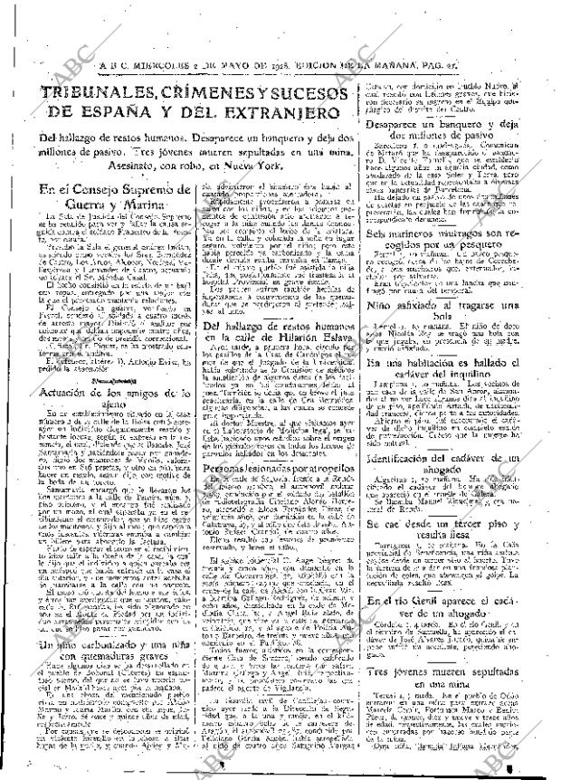 ABC MADRID 02-05-1928 página 21