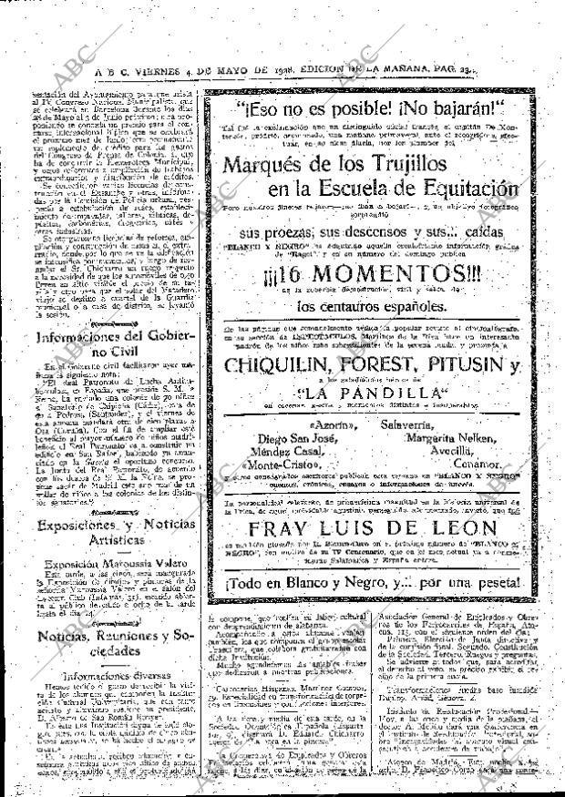 ABC MADRID 04-05-1928 página 19