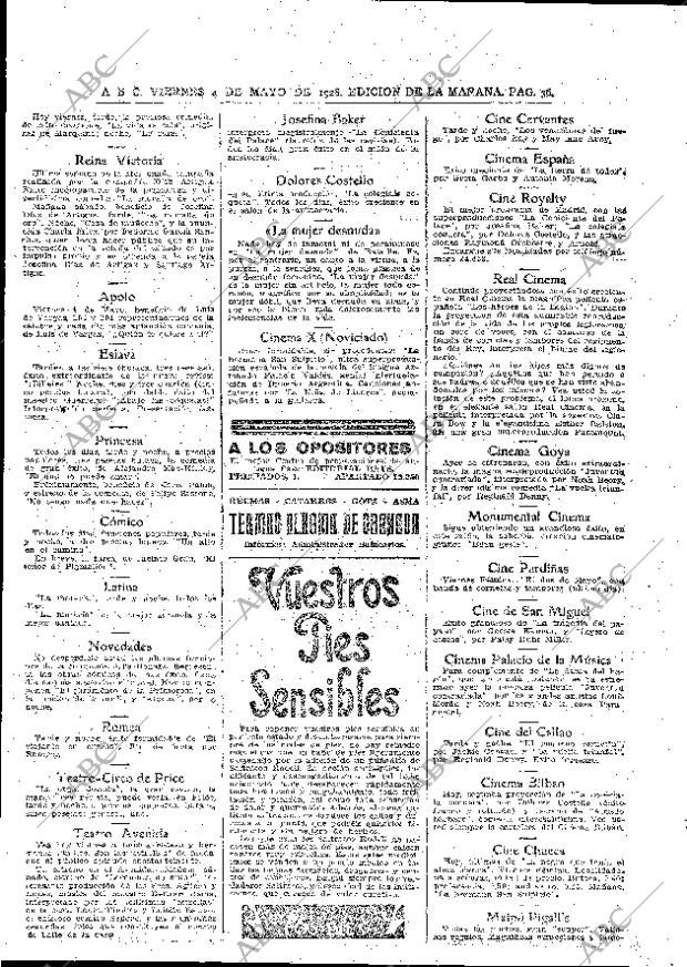 ABC MADRID 04-05-1928 página 32