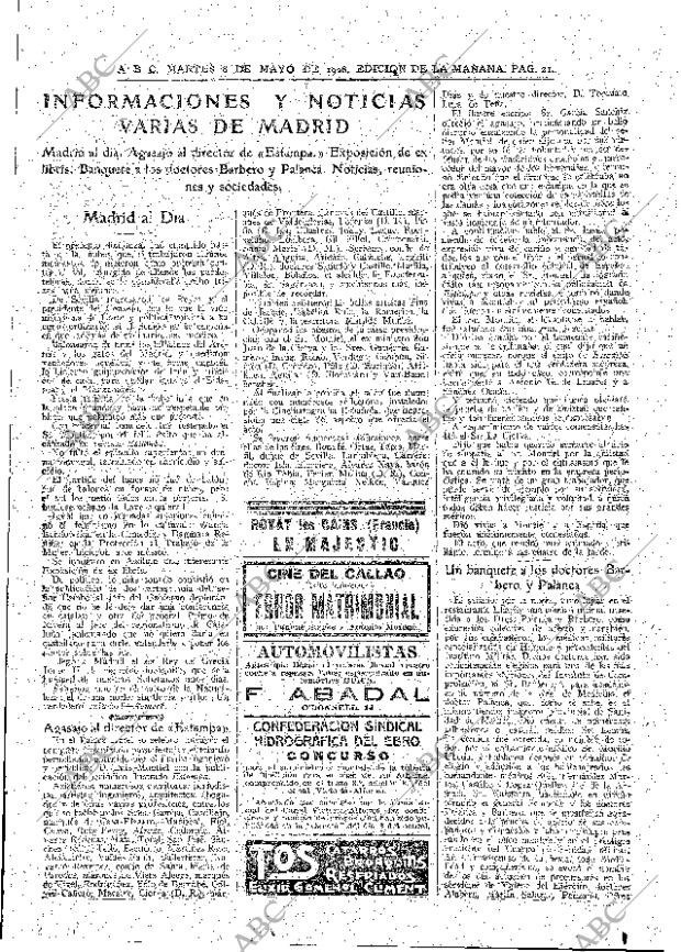 ABC MADRID 08-05-1928 página 21
