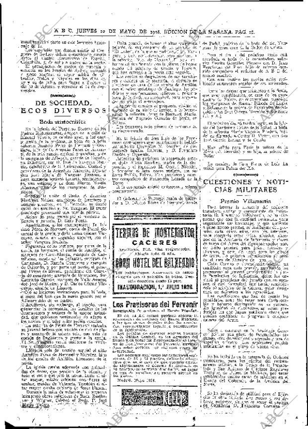 ABC MADRID 10-05-1928 página 16
