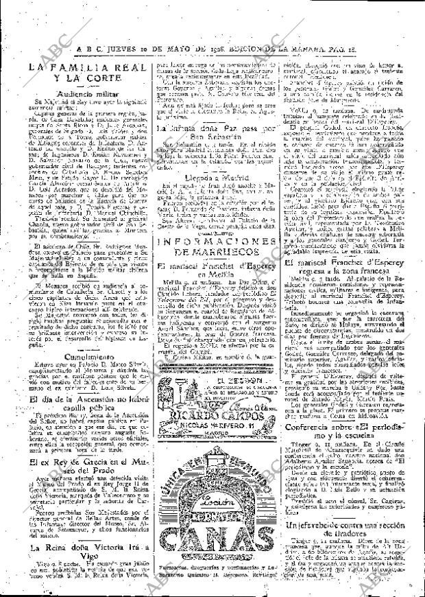 ABC MADRID 10-05-1928 página 18