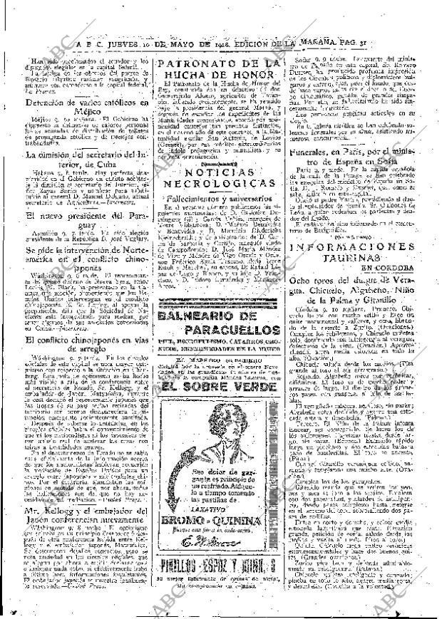 ABC MADRID 10-05-1928 página 23