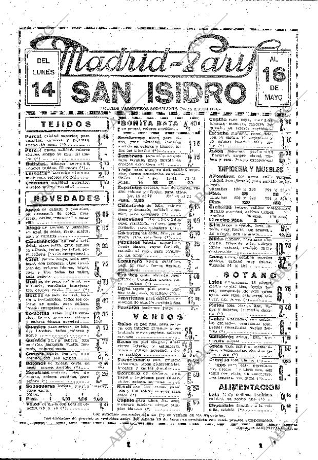 ABC MADRID 13-05-1928 página 28