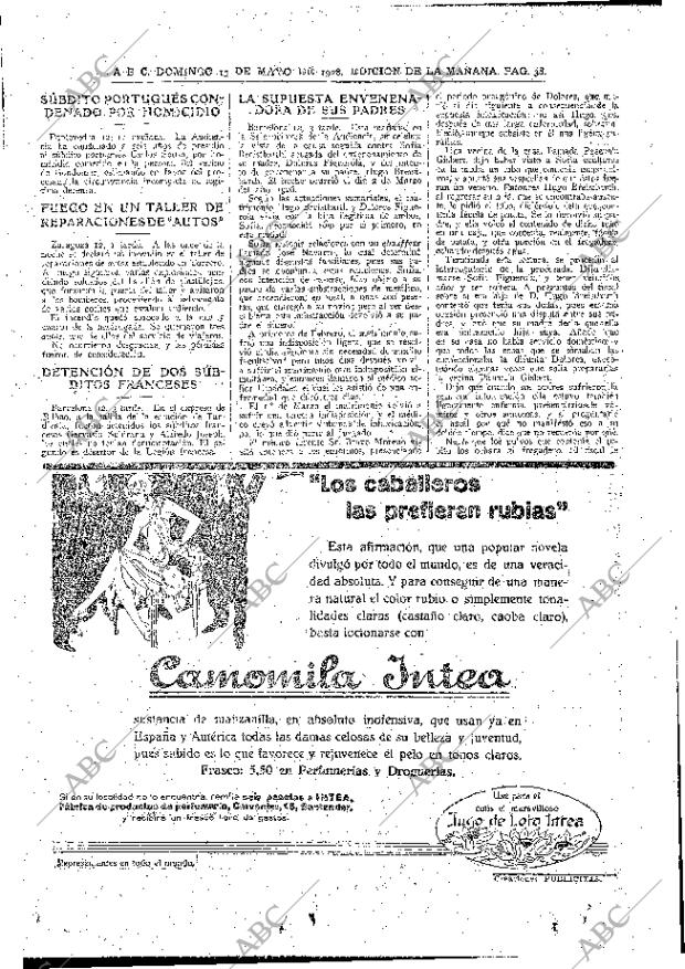 ABC MADRID 13-05-1928 página 38