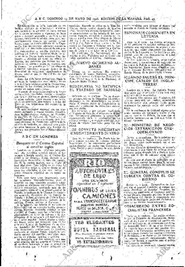 ABC MADRID 13-05-1928 página 47