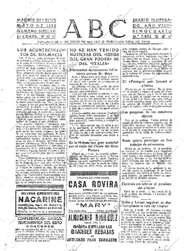 ABC MADRID 31-05-1928 página 17