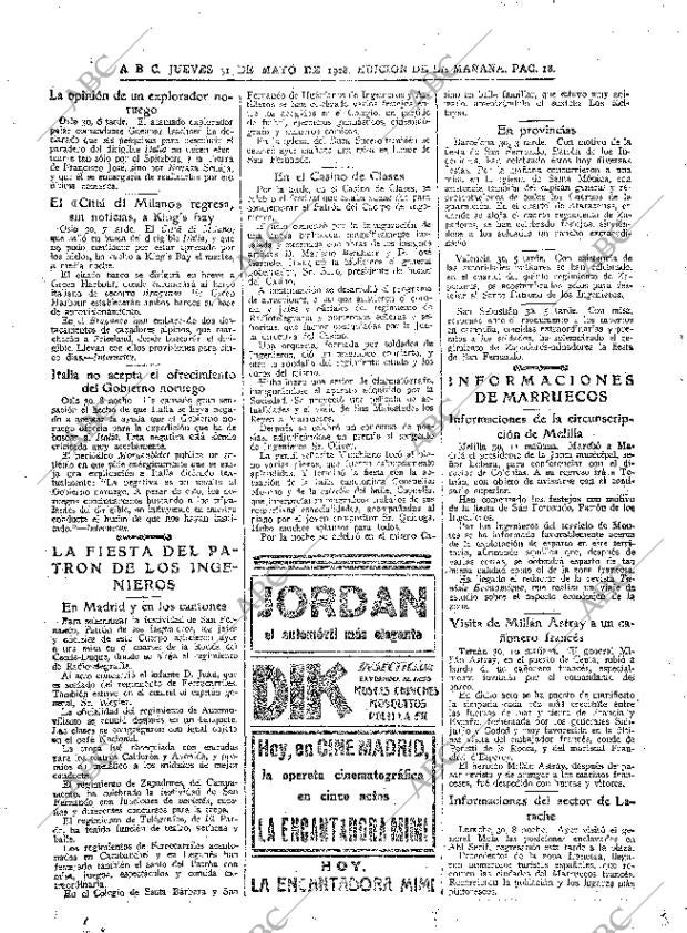 ABC MADRID 31-05-1928 página 18