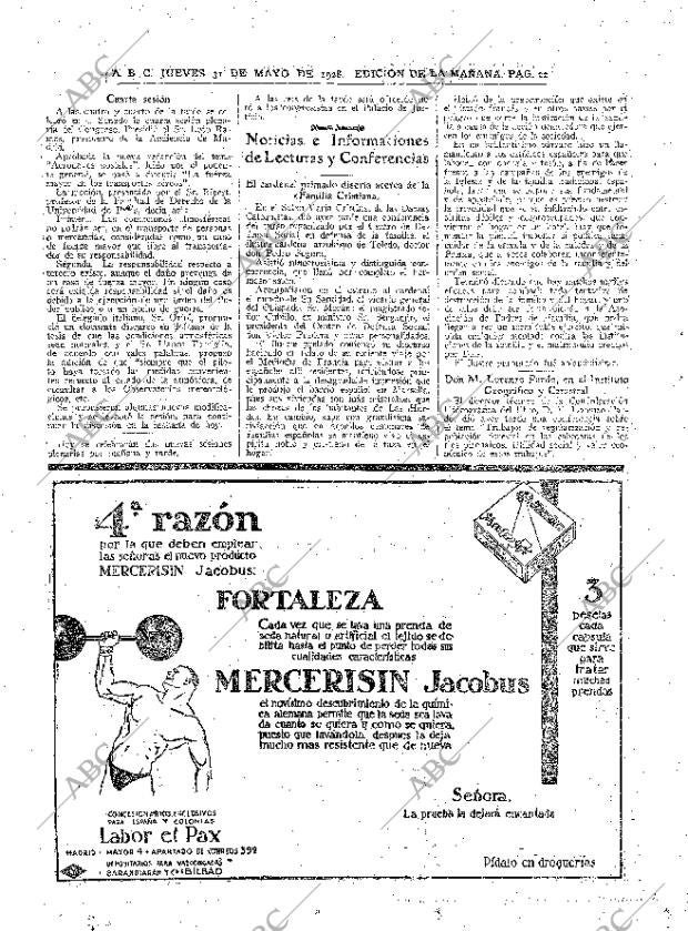 ABC MADRID 31-05-1928 página 22