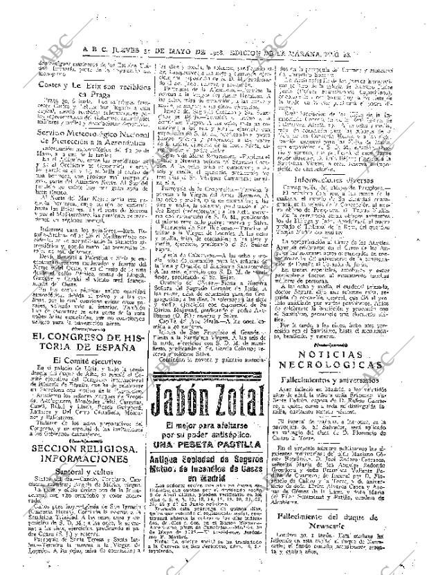 ABC MADRID 31-05-1928 página 28