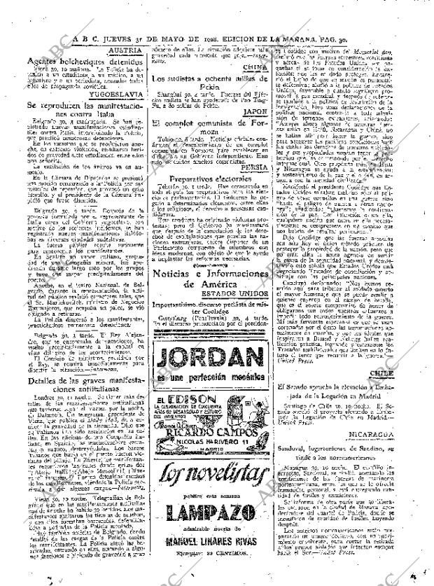 ABC MADRID 31-05-1928 página 30