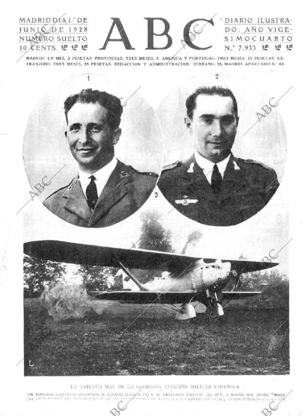 ABC MADRID 01-06-1928 página 1