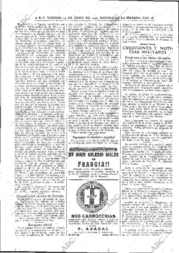 ABC MADRID 15-06-1928 página 16