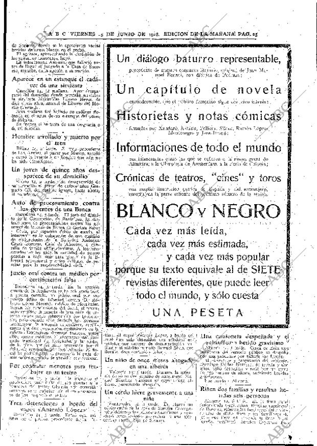ABC MADRID 15-06-1928 página 25