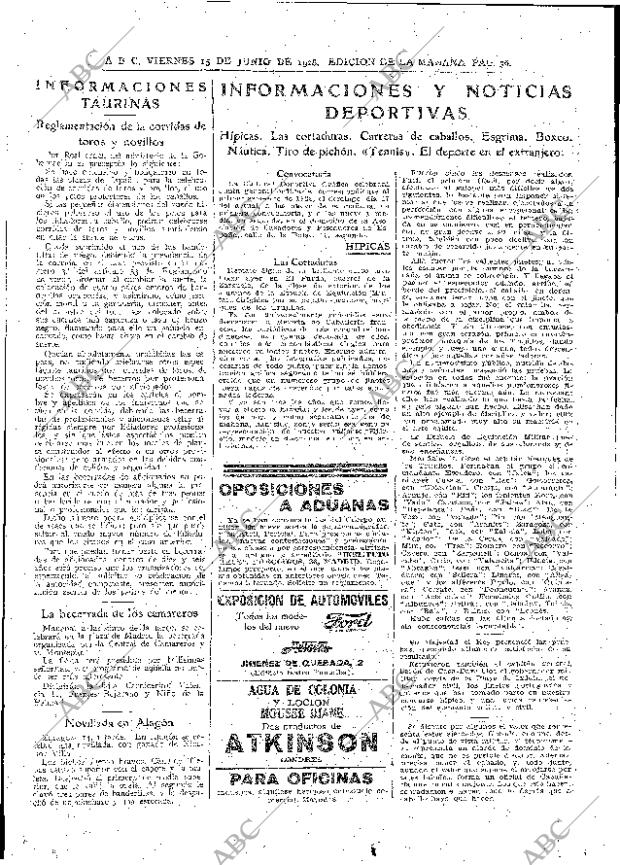 ABC MADRID 15-06-1928 página 36