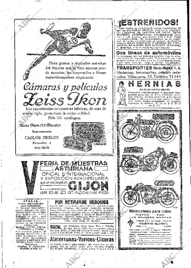 ABC MADRID 19-06-1928 página 2
