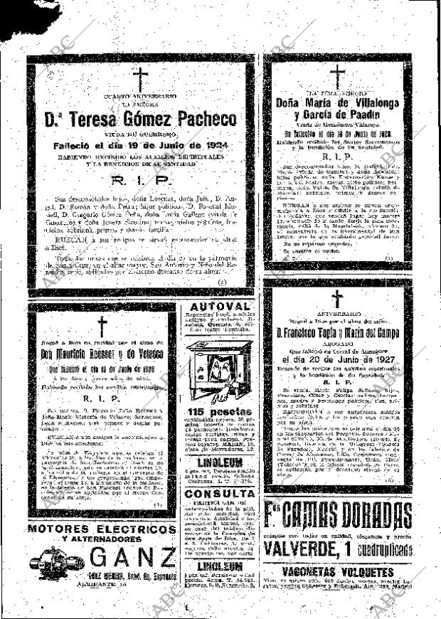 ABC MADRID 19-06-1928 página 56