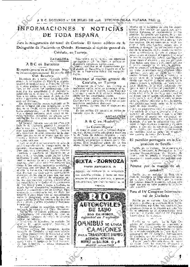 ABC MADRID 01-07-1928 página 33