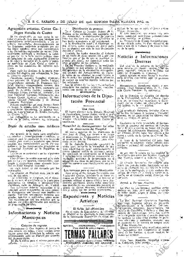 ABC MADRID 07-07-1928 página 20