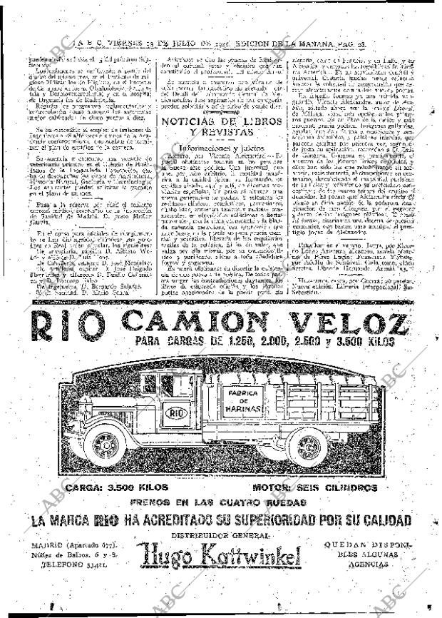 ABC MADRID 13-07-1928 página 28