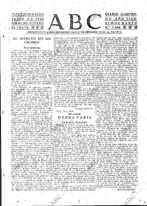 ABC MADRID 13-07-1928 página 3