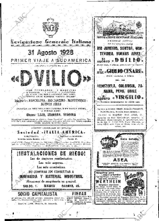 ABC MADRID 14-07-1928 página 2