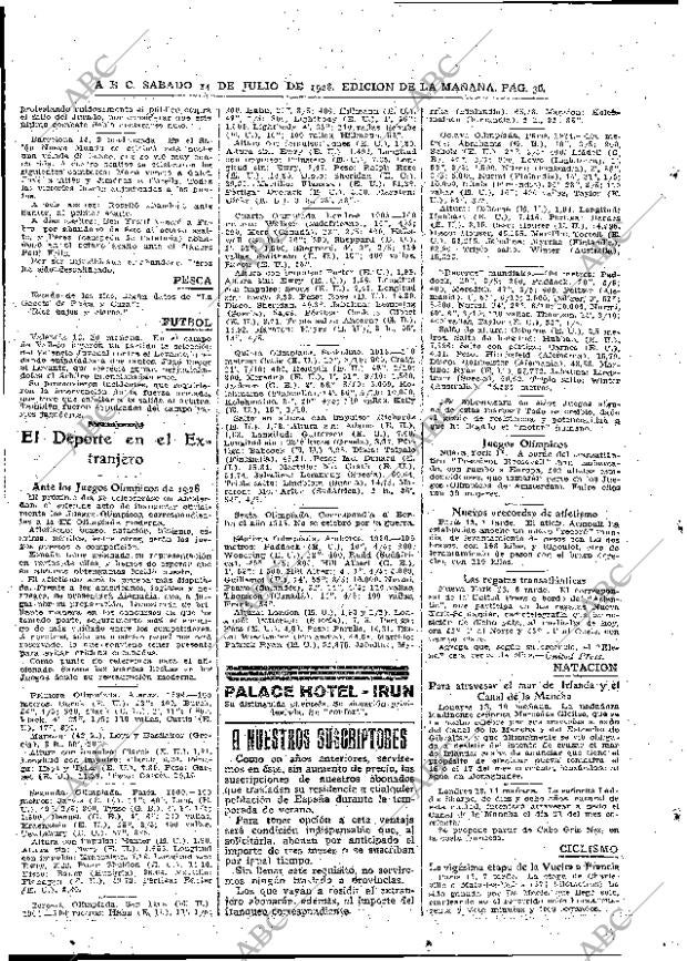 ABC MADRID 14-07-1928 página 36