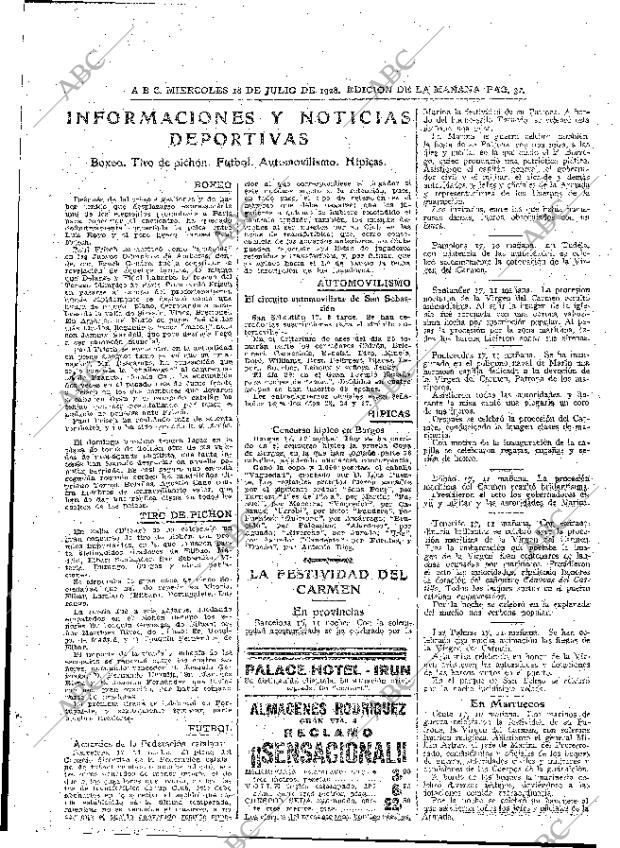 ABC MADRID 18-07-1928 página 31