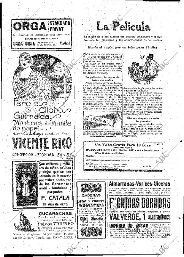 ABC MADRID 19-07-1928 página 2