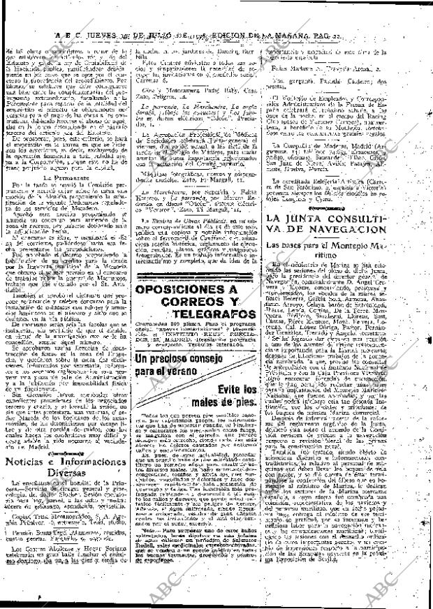 ABC MADRID 19-07-1928 página 22