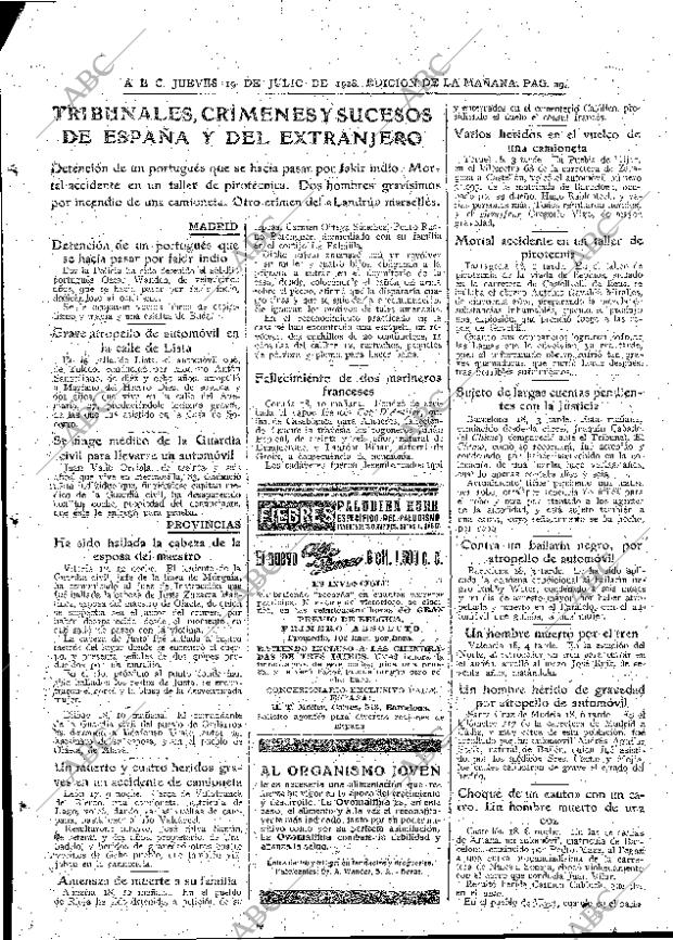 ABC MADRID 19-07-1928 página 29