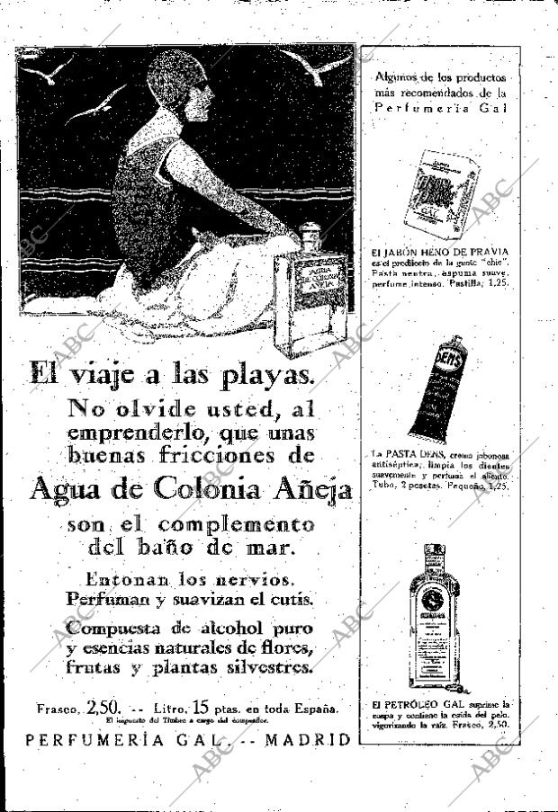 ABC MADRID 22-07-1928 página 16