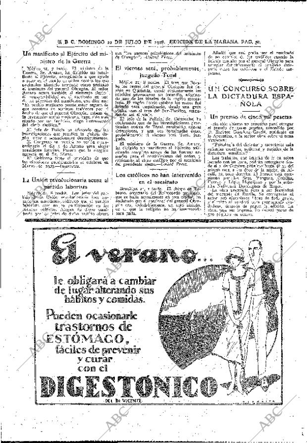 ABC MADRID 22-07-1928 página 30