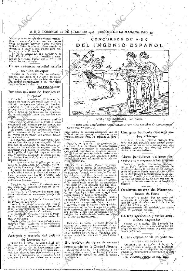 ABC MADRID 22-07-1928 página 33