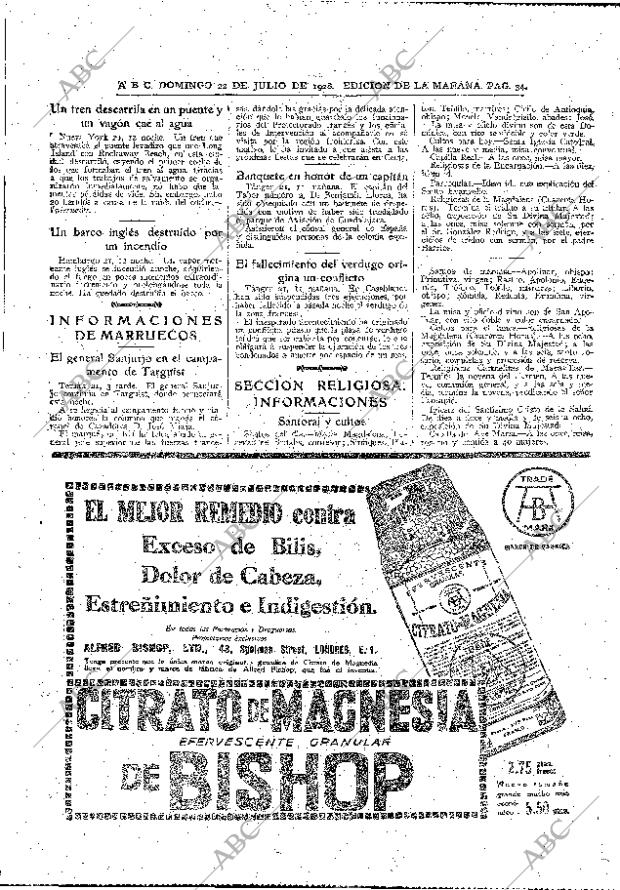 ABC MADRID 22-07-1928 página 34