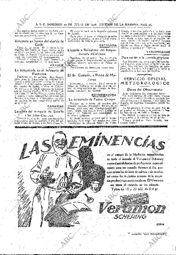 ABC MADRID 22-07-1928 página 36