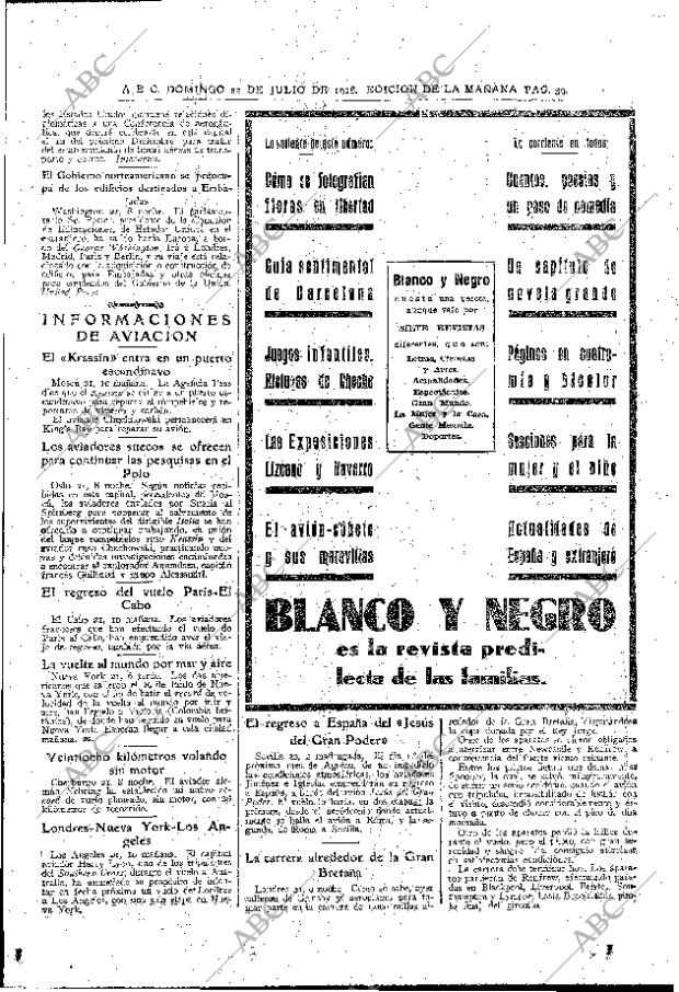 ABC MADRID 22-07-1928 página 39