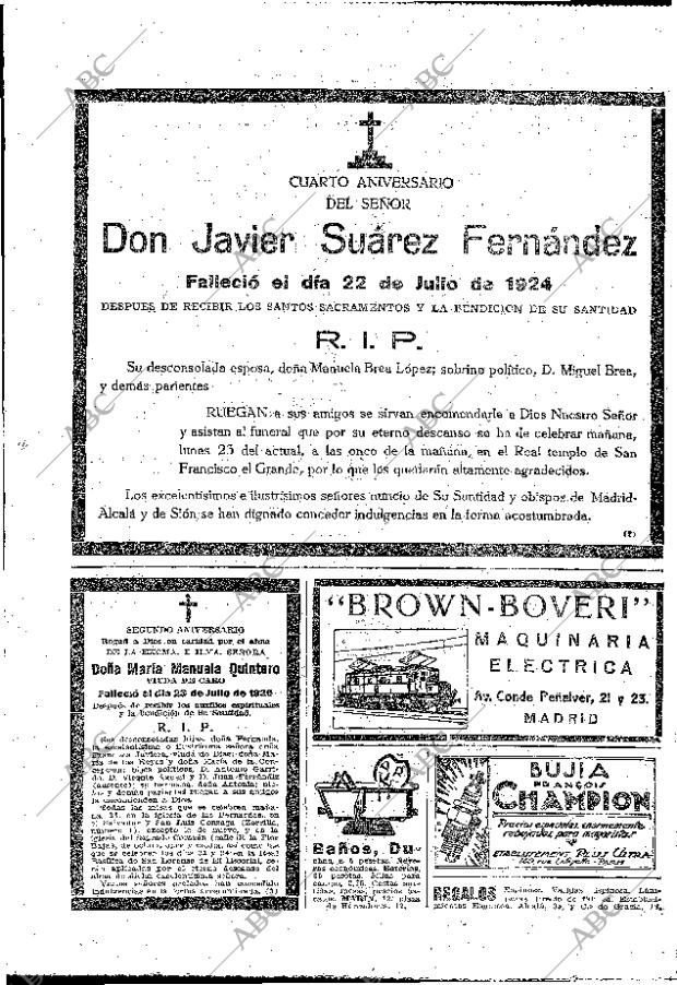 ABC MADRID 22-07-1928 página 52