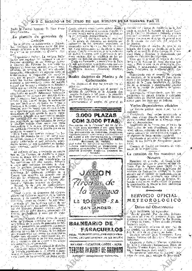 ABC MADRID 28-07-1928 página 16