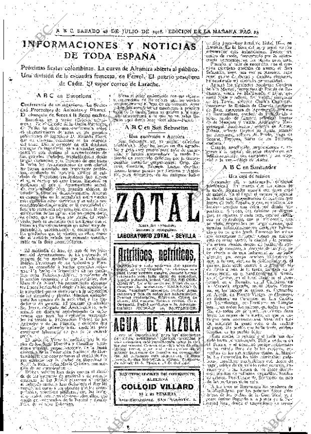 ABC MADRID 28-07-1928 página 23