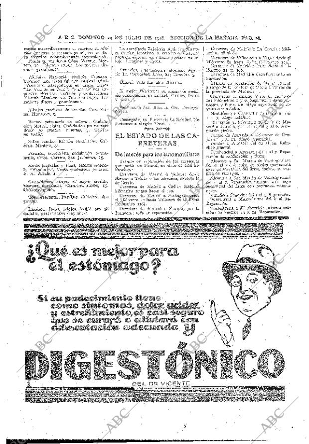 ABC MADRID 29-07-1928 página 26